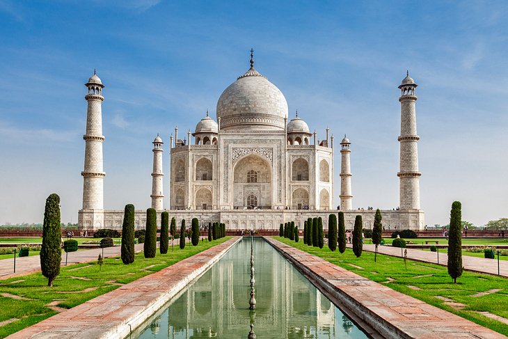 Tours all over India featuring the iconic Taj Mahal
